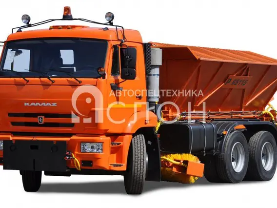 Дорожно-уборочный автомобиль Камаз 65115 2026 года новый фото 8