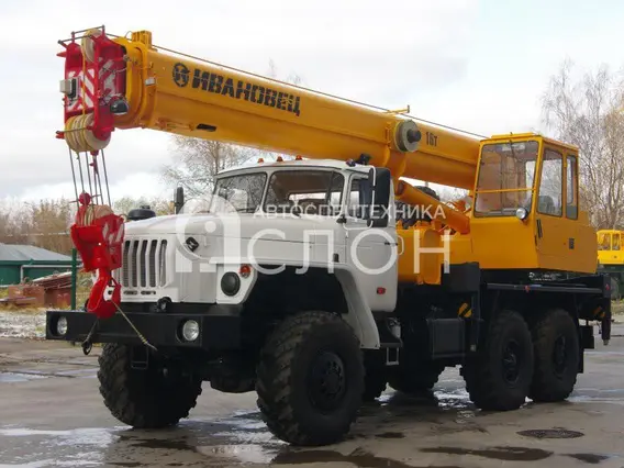 Автокран Урал 5557 2026 года новый