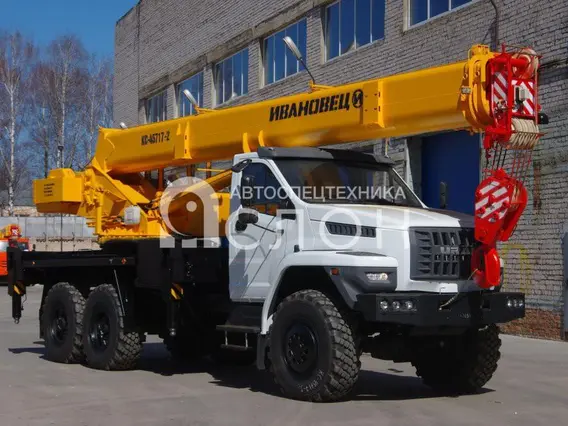 Автокран Урал 4320 NEXT 2026 года новый фото 2