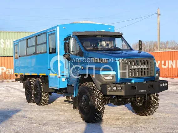Вахтовый автобус Урал NEXT 3255 2026 года новый фото 2
