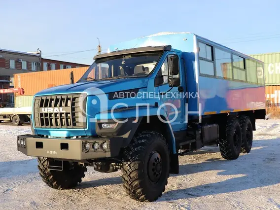 Вахтовый автобус Урал NEXT 3255 2026 года новый фото 4