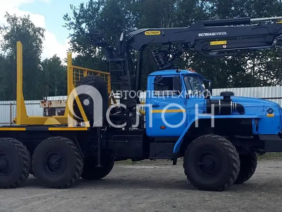 Лесовоз с КМУ Урал 5557 2026 года новый