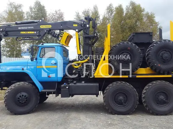Лесовоз с КМУ Урал 5557 2026 года новый фото 6