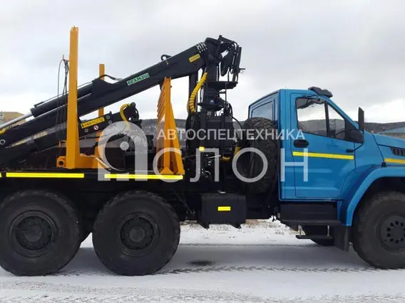 Лесовоз Урал Next  5557 2026 года новый фото 2