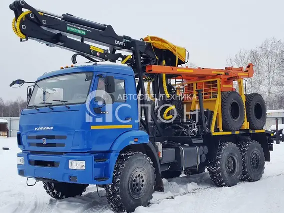 Лесовоз с КМУ Камаз 43118 2026 года новый фото 6