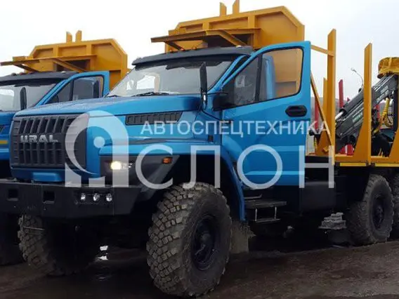 Лесовоз с КМУ Урал 4320 NEXT 2026 года новый фото 7