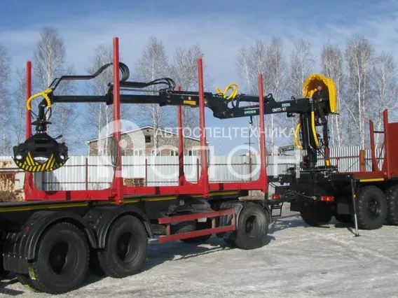 Сортиментовоз с КМУ Урал 4320 2026 года новый фото 7