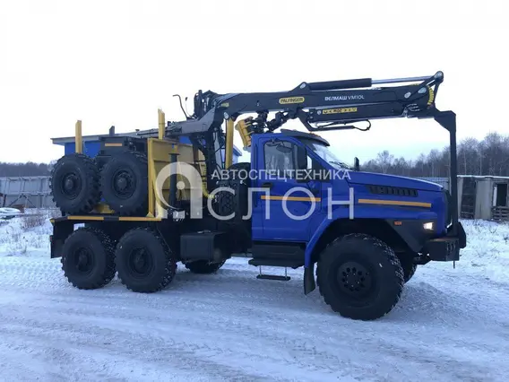 Лесовоз с КМУ Урал 5557 2026 года новый фото 15