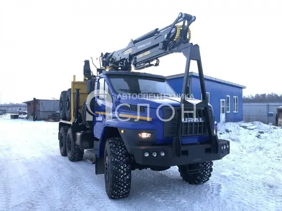 Лесовоз с КМУ Урал 5557 2026 года новый фото 2