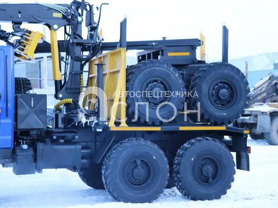 Лесовоз с КМУ Урал 5557 2026 года новый фото 6
