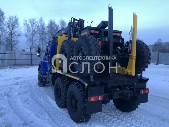 Лесовоз с КМУ Урал 5557 2026 года новый фото 8