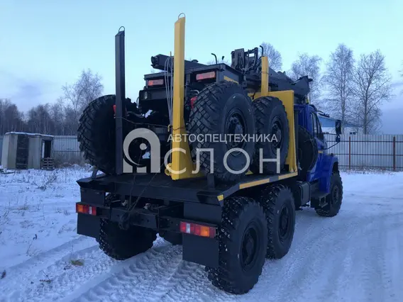 Лесовоз с КМУ Урал 5557 2026 года новый фото 10