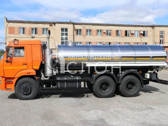 Пищевая автоцистерна АЦПТ Камаз 65115 2026 года новый фото 5