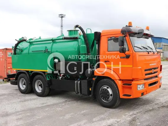 Вакуумная автоцистерна Камаз 65115 2026 года новый