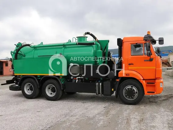 Вакуумная автоцистерна Камаз 65115 2026 года новый фото 2