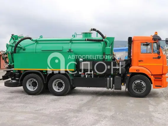 Вакуумная автоцистерна Камаз 65115 2026 года новый фото 3