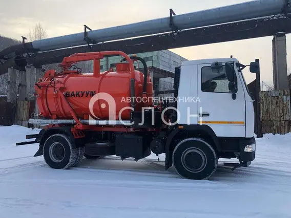 МВ Вакуумная илососная машина МВС-8 на шасси МАЗ 5340 (насос Moro PM80W) (аналог КО-507) 2026 года новый фото 2