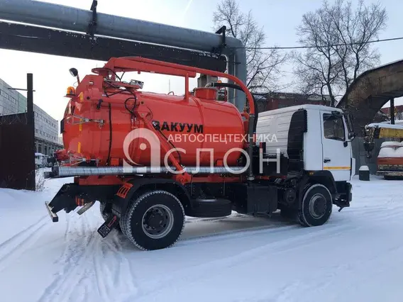 МВ Вакуумная илососная машина МВС-8 на шасси МАЗ 5340 (насос Moro PM80W) (аналог КО-507) 2026 года новый фото 4