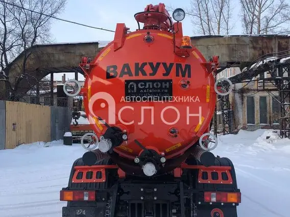 МВ Вакуумная илососная машина МВС-8 на шасси МАЗ 5340 (насос Moro PM80W) (аналог КО-507) 2026 года новый фото 6