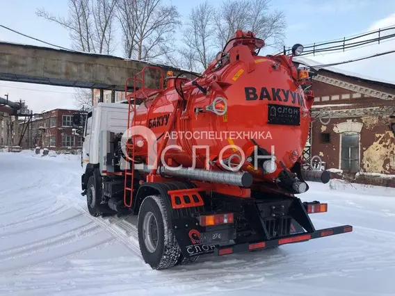 МВ Вакуумная илососная машина МВС-8 на шасси МАЗ 5340 (насос Moro PM80W) (аналог КО-507) 2026 года новый фото 7