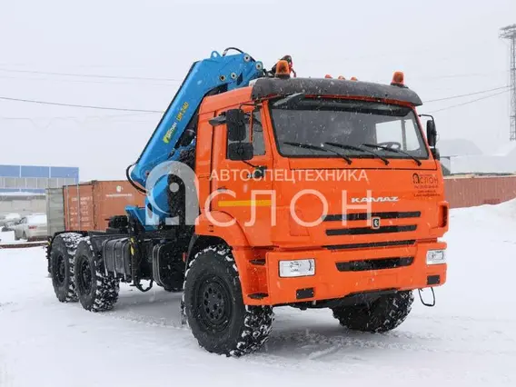 Тягач с КМУ Камаз 43118 2026 года новый