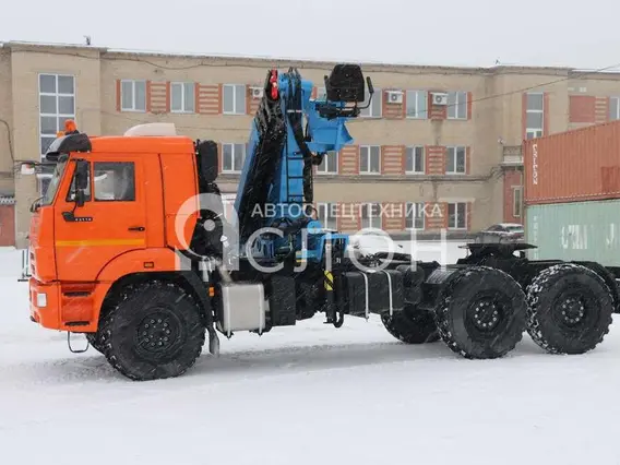 Тягач с КМУ Камаз 43118 2026 года новый фото 18