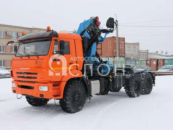 Тягач с КМУ Камаз 43118 2026 года новый фото 22