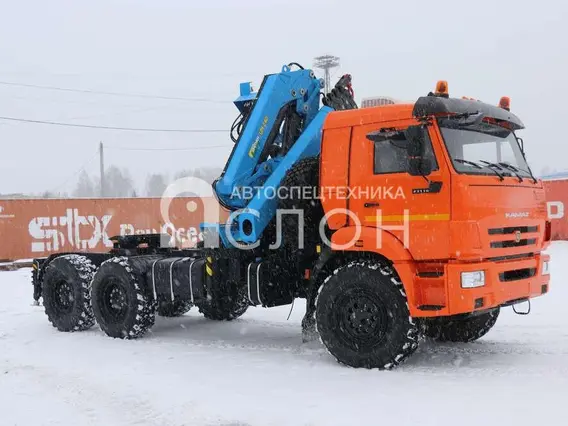 Тягач с КМУ Камаз 43118 2026 года новый фото 3