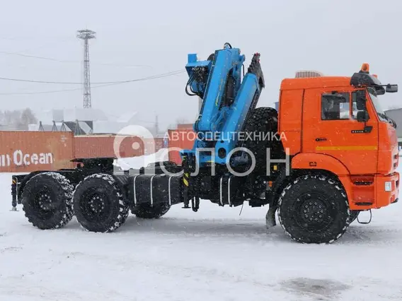 Тягач с КМУ Камаз 43118 2026 года новый фото 4