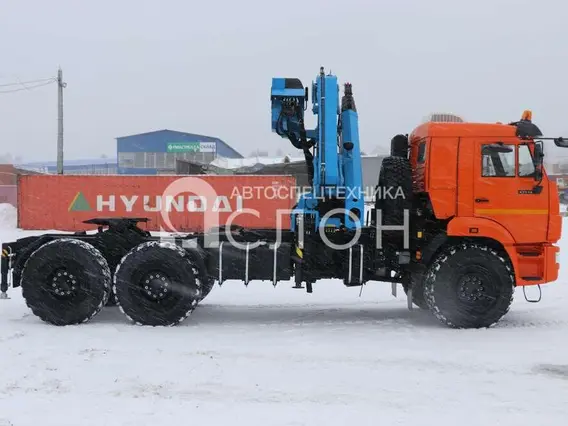 Тягач с КМУ Камаз 43118 2026 года новый фото 6