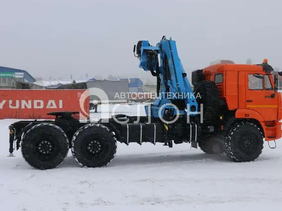 Тягач с КМУ Камаз 43118 2026 года новый фото 7