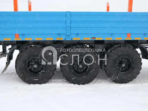 Бортовой Полуприцеп бортовой (длина 12 м, грузоподъемность 30 т, с кониками) 2026 года новый фото 5