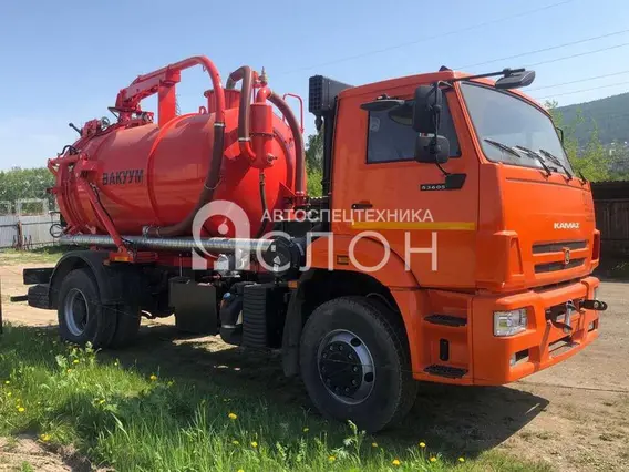 Вакуумная автоцистерна Камаз 53605 2026 года новый фото 11