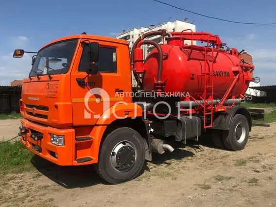 Вакуумная автоцистерна Камаз 53605 2026 года новый фото 2