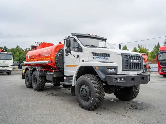 Автотопливозаправщик Топливозаправщик АТЗ-11Б УСТ 5453 Урал NEXT 4320-6951-72 доработка под ДОПОГ, УВЭОС 2026 года новый фото 5