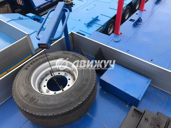 Трал Полуприцеп-тяжеловоз автомобильный 9909 -ККТГ  новый фото 4