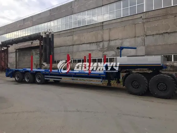Трал Полуприцеп-тяжеловоз автомобильный 9909 -ККТГ  новый фото 7