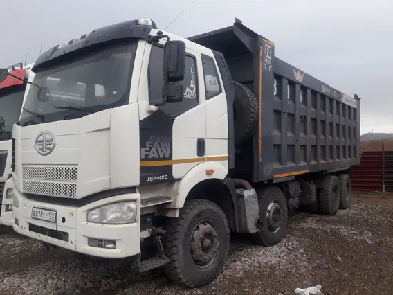 Самосвал FAW J6 2022 года б/у фото 4