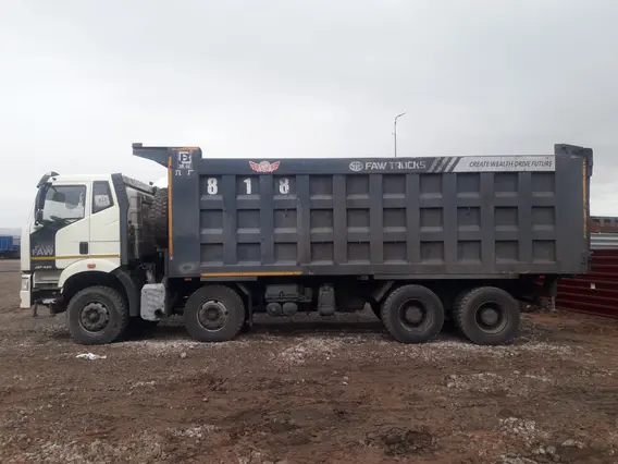 Самосвал FAW J6 2022 года б/у фото 5