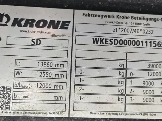 KRONE SD 2023 года б/у фото 7