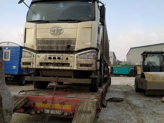 Самосвал FAW J6 2023 года б/у фото 3