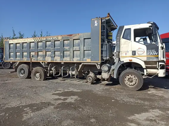 Самосвал FAW J6 2022 года б/у фото 3