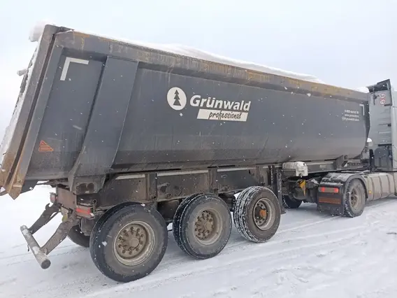 Самосвальный полуприцеп Grunwald 9453 2023 года б/у фото 4