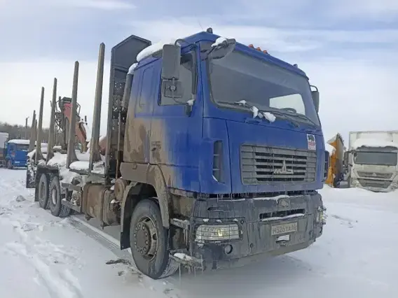 Лесовоз с КМУ МАЗ 631228 2022 года б/у