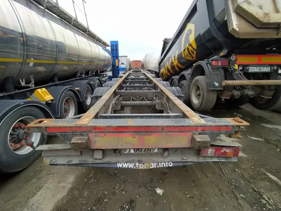 Полуприцеп-контейнеровоз Тонар 99892 2023 года б/у фото 11