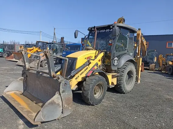 Экскаватор-погрузчик NEW HOLLAND B80B 2022 года б/у фото 4