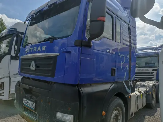 Седельный тягач SITRAK c7h 2023 года б/у фото 2