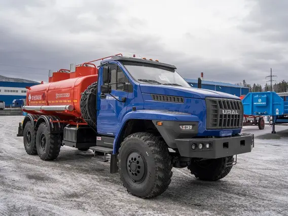 Автотопливозаправщик Топливозаправщик АТЗ-11-2Б УСТ 5453 Урал NEXT 4320-6951-72 доработка под ДОПОГ, УВЭОС 2025 года новый фото 5