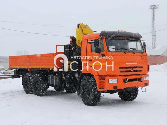 Бортовой Камаз 43118 2025 года новый