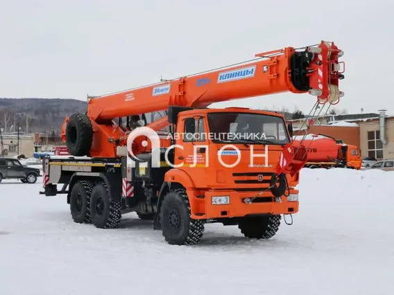 Автокран Камаз 43118 2025 года новый